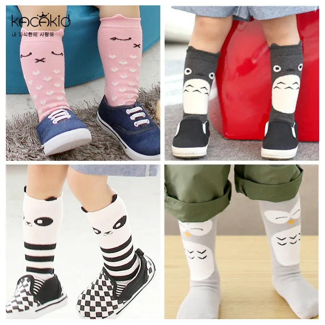 

Детские чулки kразитные с животными, унисекс, детские чулки для мальчиков и девочек, удобные хлопковые детские чулки, модель ka1052