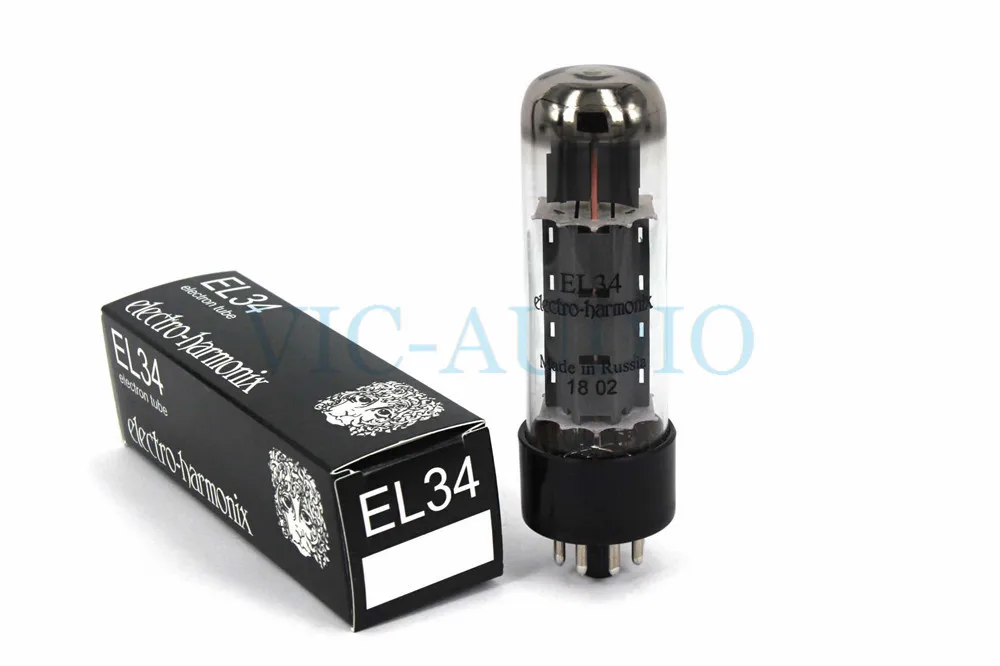1 шт. русская трубка новинка электрогармоникс EL34 EL34EH замена 6CA7 6P3P EL34B 6V6 6L6 Z