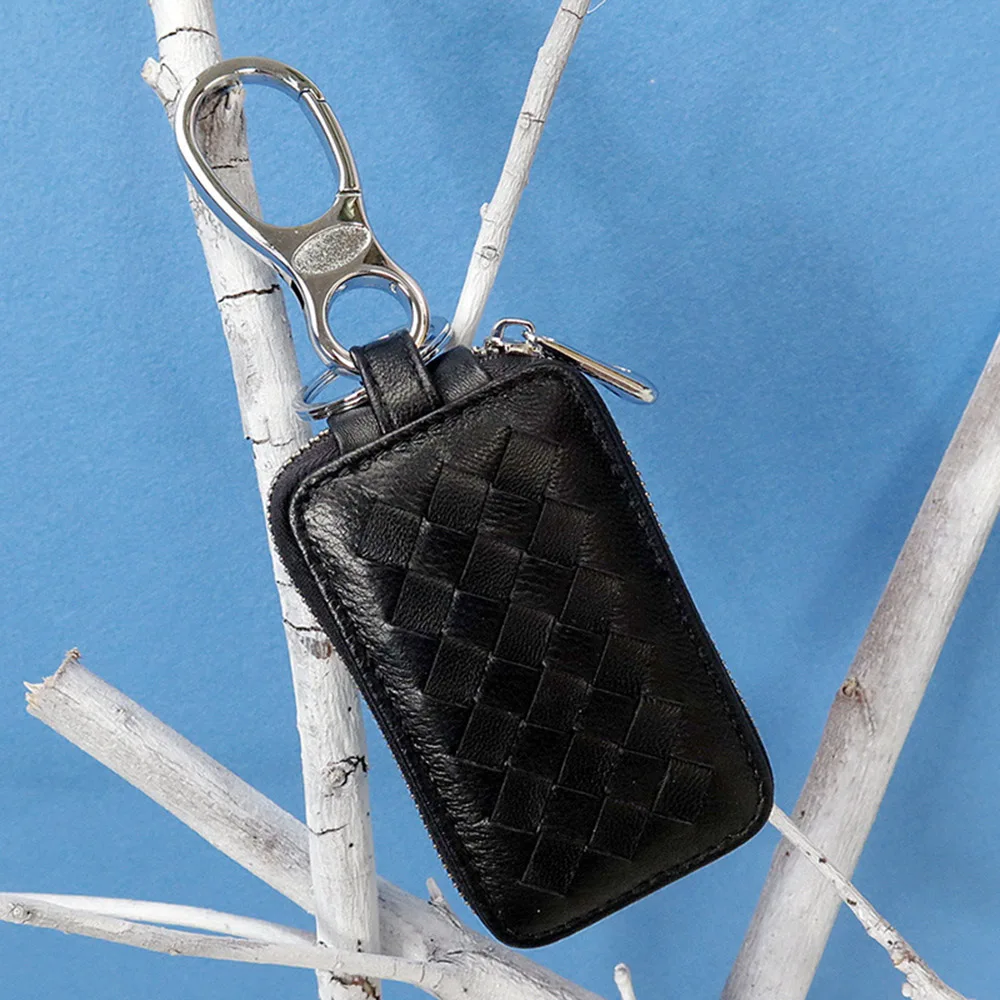 Натуральная кожа овчины Ключи Женские Кошельки Для мужчин Key Holder ключница ключи