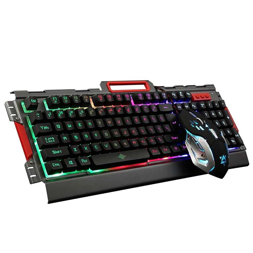 Проводная игровая клавиатура DeepFox с радужной светодиодной подсветкой