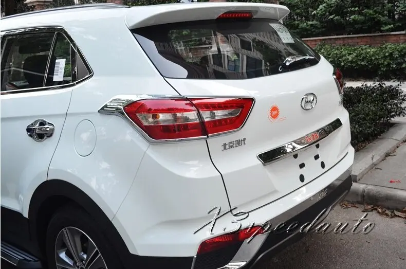 Задний фонарь для Hyundai IX25 Creta 2014-17 отделка хромированный Стайлинг автомобиля |