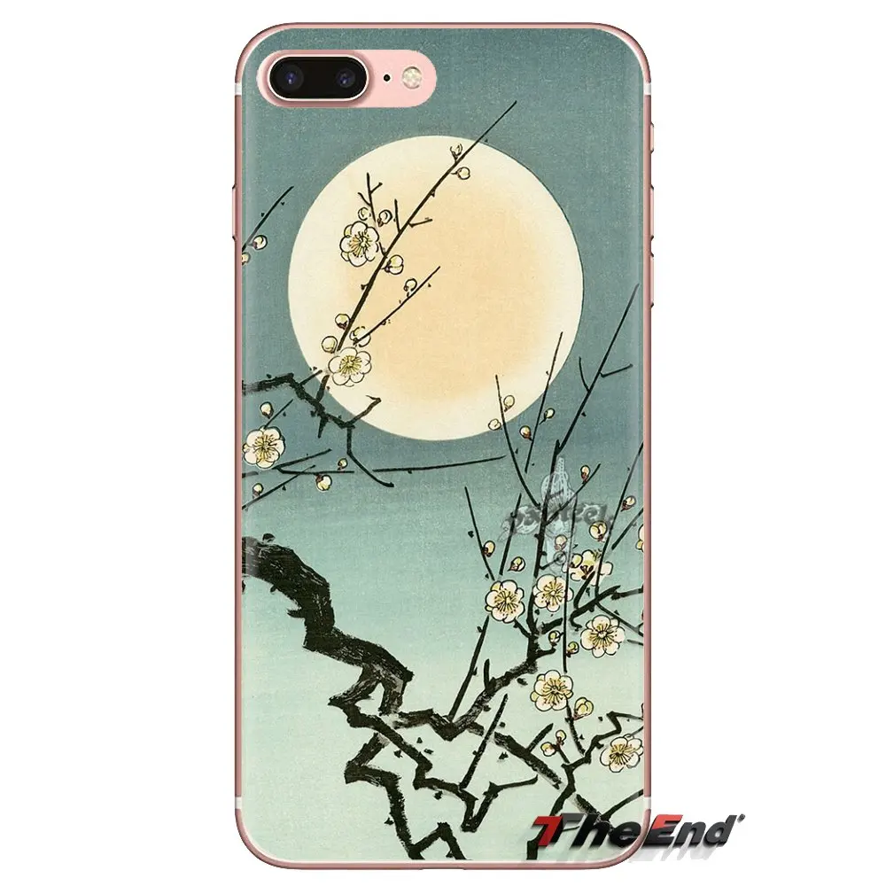 Japanese style Crane Fuji Mountain Wave Transparent TPU Cases For Huawei Mate Honor 4C 5C 5X 6X 7 7A 7C 8 9 10 8C 8X 20 Lite Pro |
