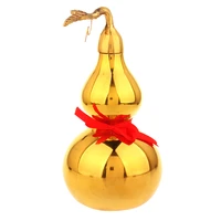 a copper cover decoration feng shui gourd gourd calabash gourd pendant smooth defends the size of houseroom art statue