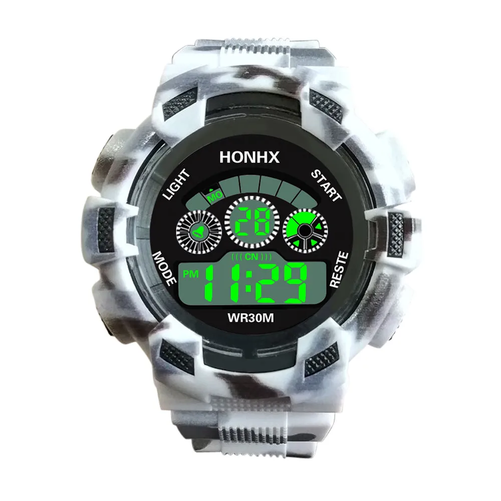 Спортивные мужские часы с силиконовым ремешком брендовые наручные для мужчин