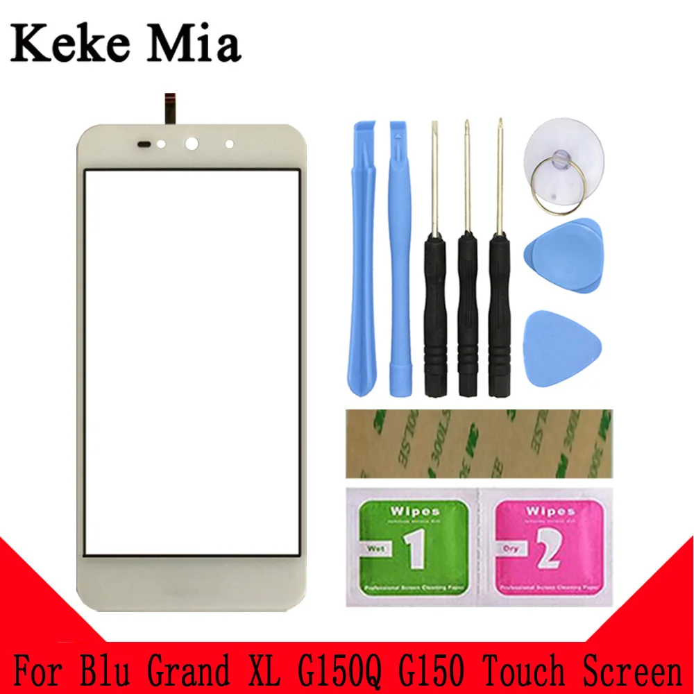 Keke Миа 5," мобильный сенсорный экран для Blu Grand XL G150Q сенсорный экран сенсор дигитайзер Панель переднее стекло инструменты