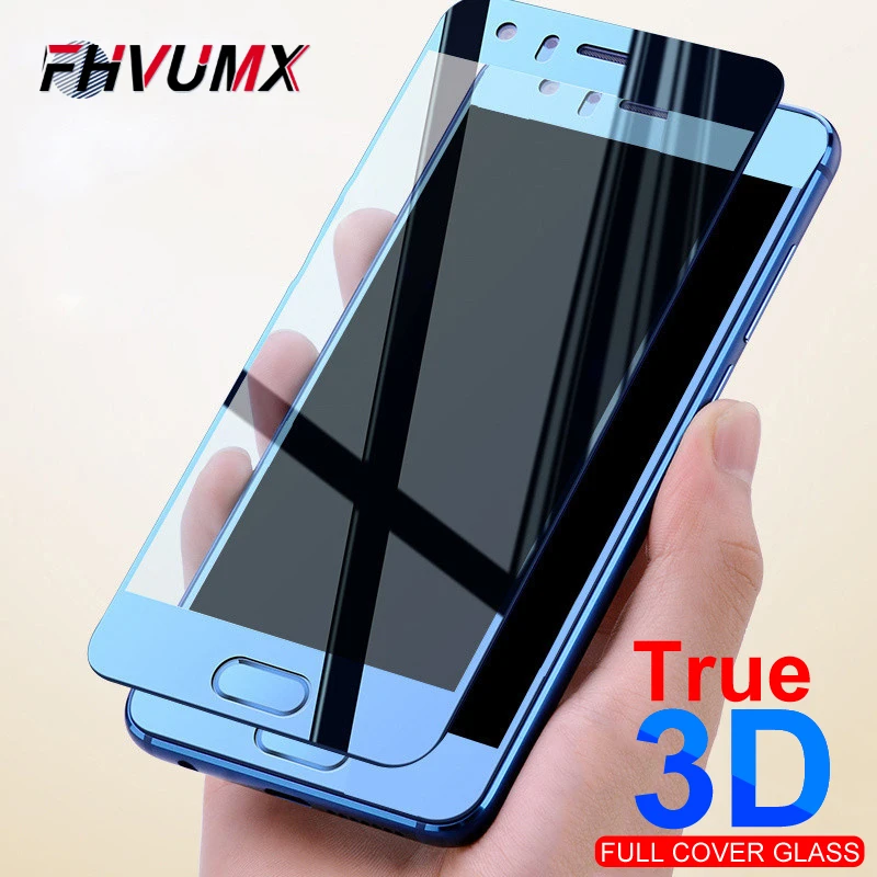 Fhvumx 3D полное покрытие закаленное Стекло для huawei Honor 8 9 10 Lite V9 V10 высокое качество Экран защитное стекло на Honor 9 10