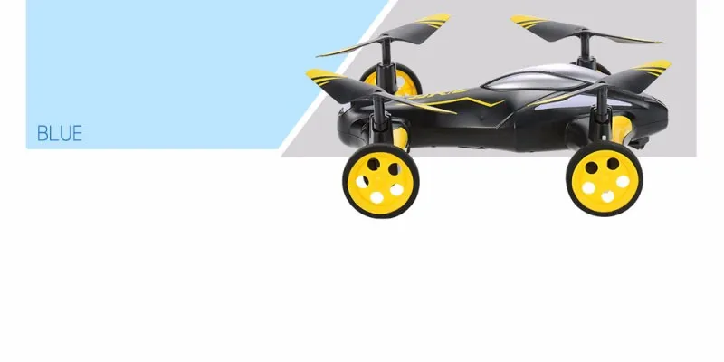 H23 2,4G 4CH 6-axis Gyro воздух земля летающий автомобиль Радиоуправляемый Дрон RTF Квадрокоптер с дистанционным управлением и 3D флип один ключ возврата PK X9