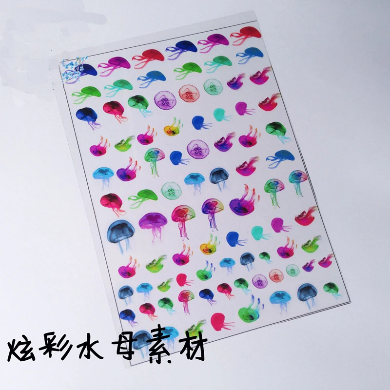 2 шт./лот эльфы Медузы облака прозрачный материал с использованием эпоксидной