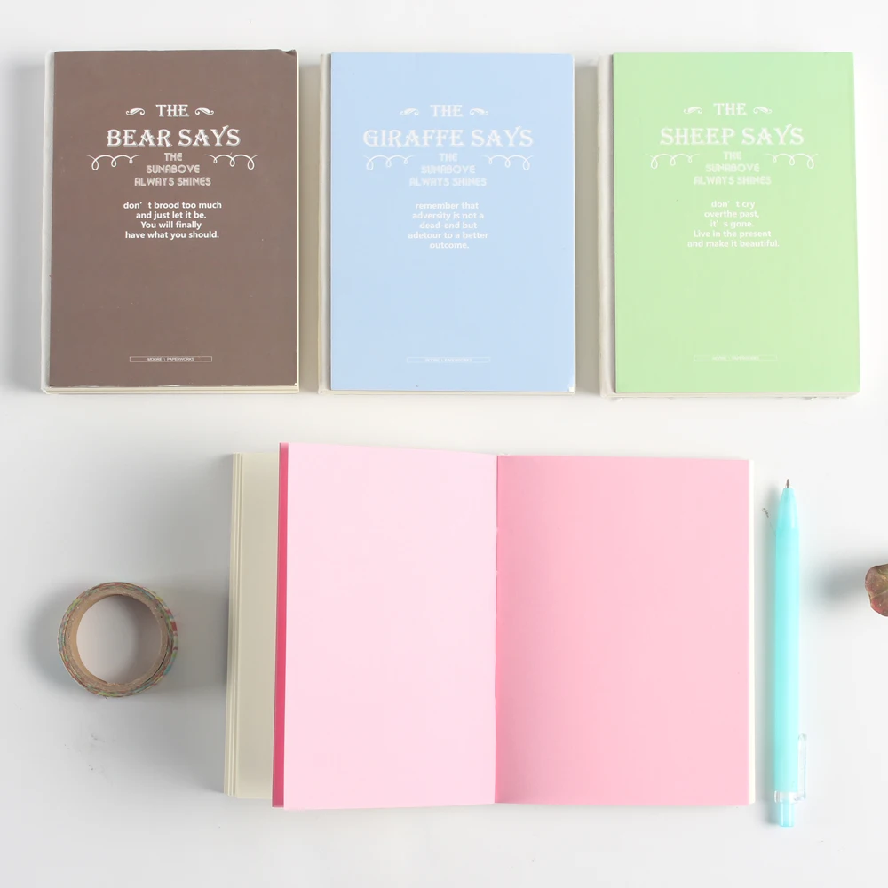 Новый Классический красочный школьный дневник в твердом переплете для студентов