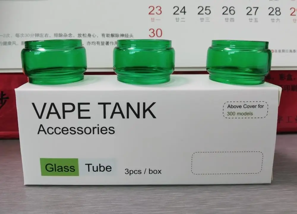 15 шт. сменная стеклянная трубка для SMOK TFV8 BABY V2 бак распылитель цветная пузырчатая Быстрая доставка|Подставки