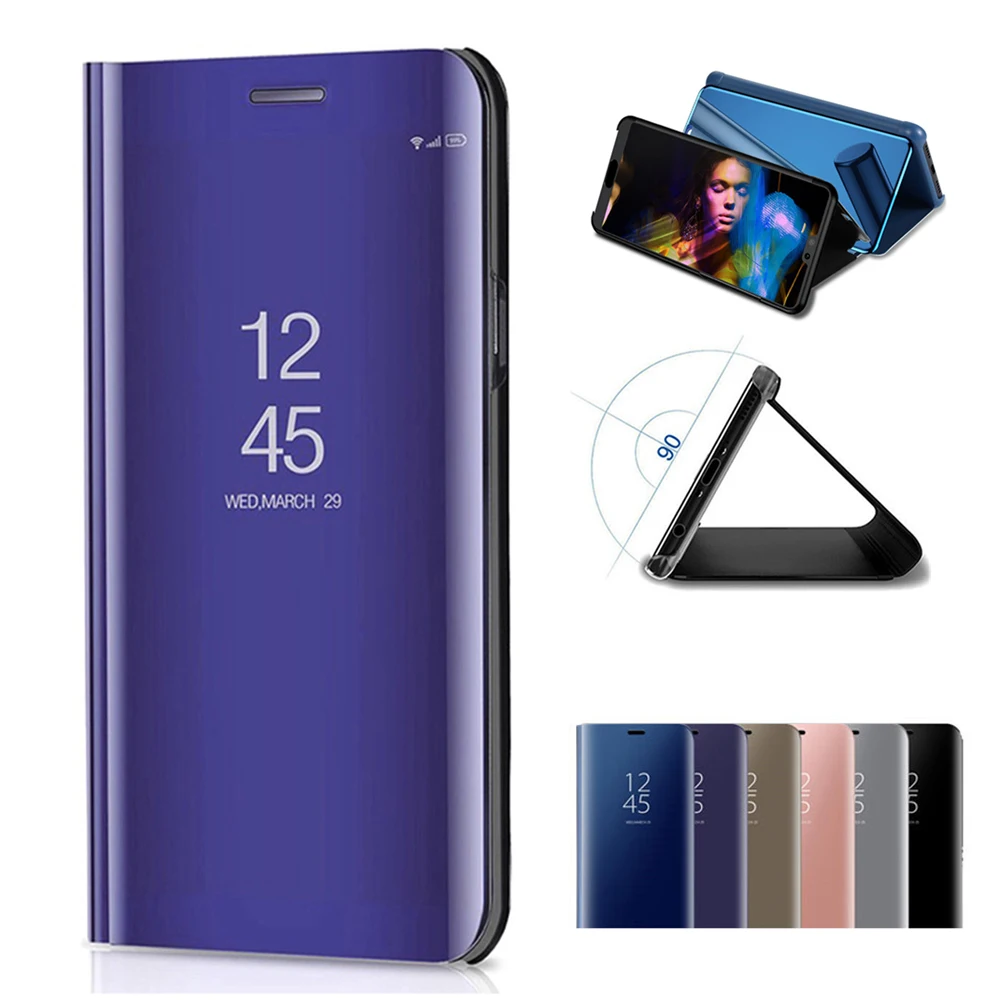 Чехол для OPPO F5 F7 F9 R11 R15 A3 A3S A5 A71 A83 Find X A7 R17 Pro + кожаный чехол с откидной крышкой и