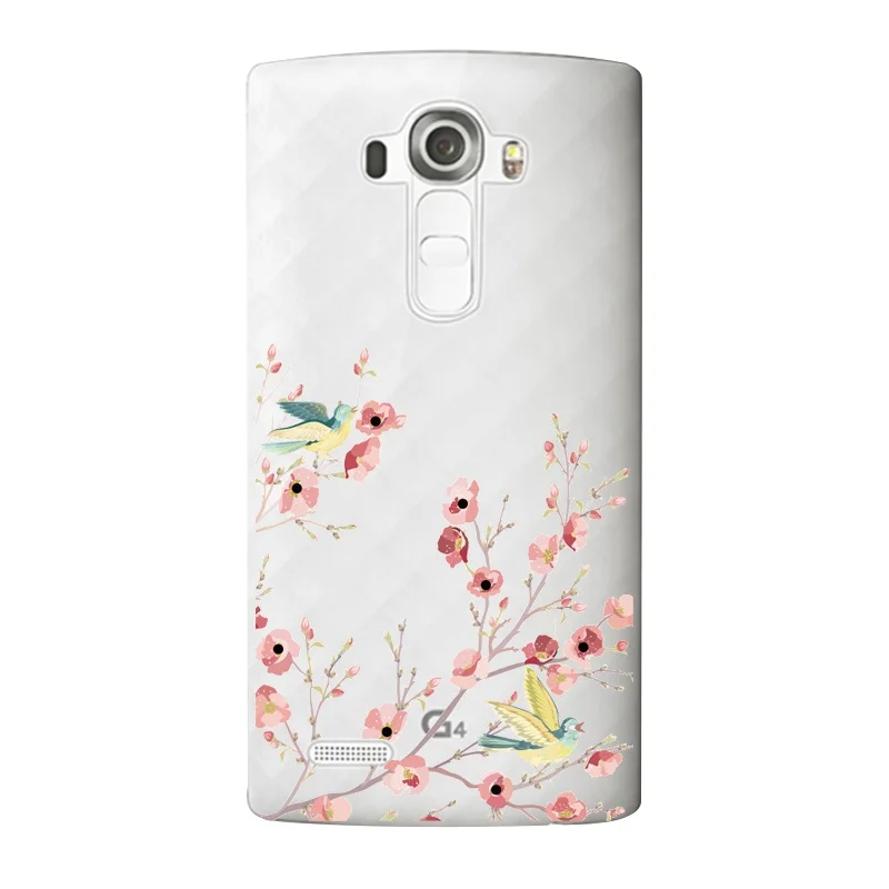Мягкий прозрачный чехол для телефона из ТПУ с грибами LG G3 G4 G5 V10 K3 K4 K5 K8 K10 2017 Google Nexus
