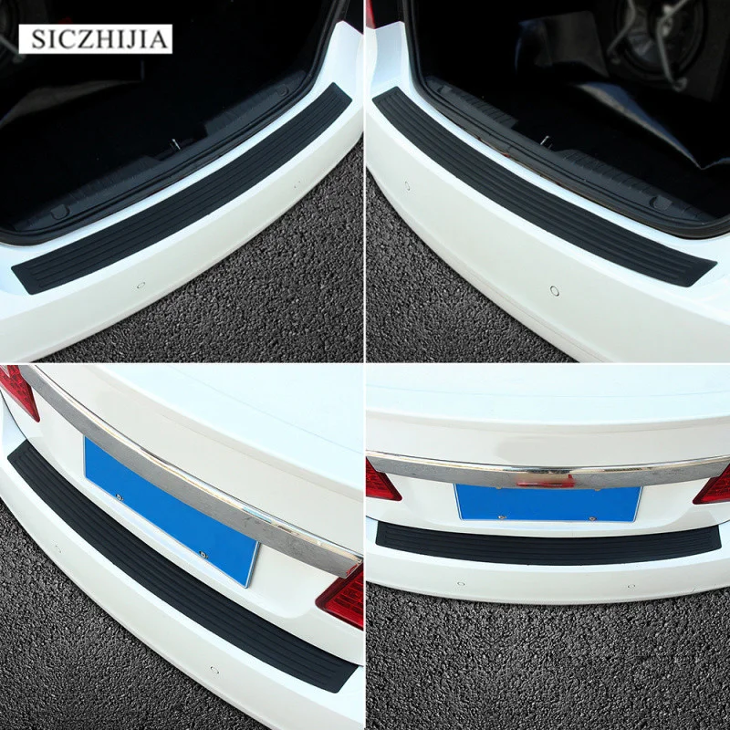 Автомобильная резиновая Декоративная полоса для заднего бампера Mitsubishi