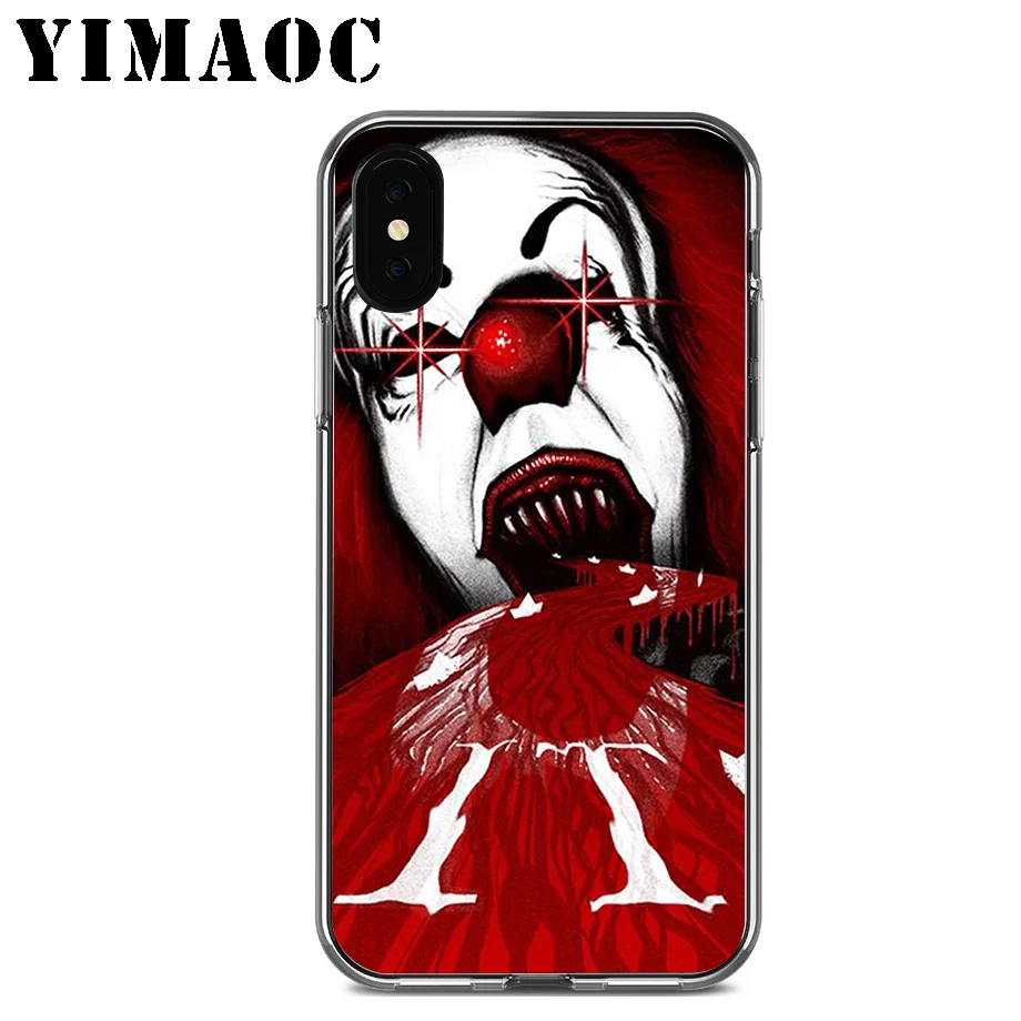 7 YIMAOC клоун ужас это мягкий силиконовый чехол для Apple Iphone 11 Pro Xr Xs Max X 10 8 Plus 7 6S 6 Plus SE 5S 5 7Plus 8 Plus - Цвет: 7