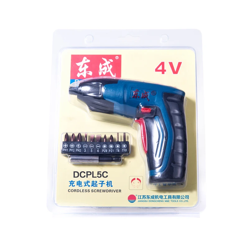 Аккумуляторная электрическая многофункциональная отвертка Dongcheng 4 в 1 5 ач