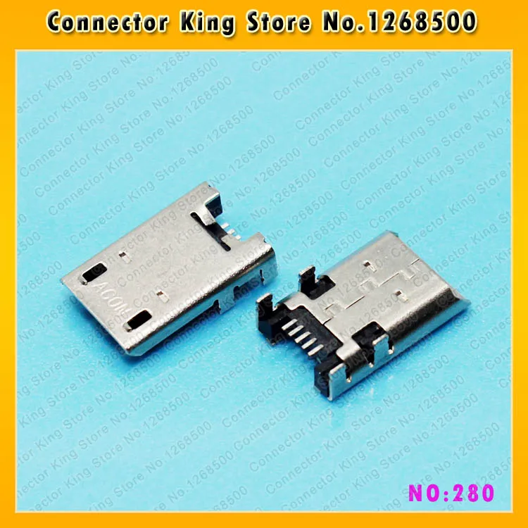 ChengHaoRan 2 шт./лот Новый Micro 5-контактный USB разъем порт зарядки для ASUS MEMO PAD HD 8 ME180A K00L