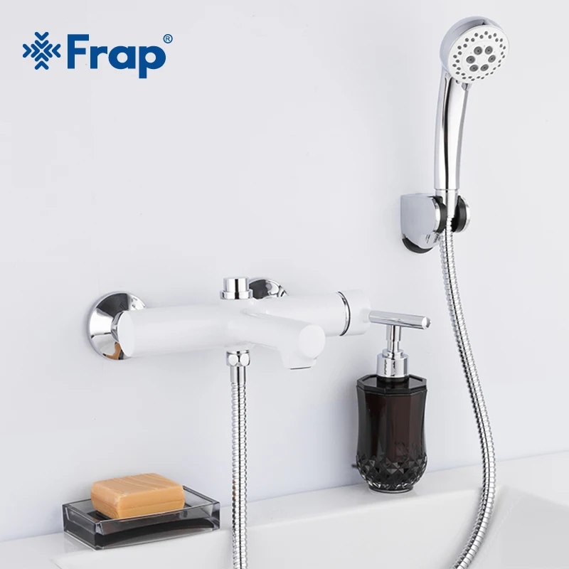 Настенный смеситель для ванны Frap кран горячей и холодной воды душа F3244-8 |