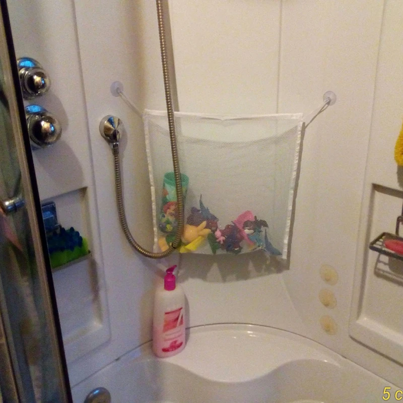 Детские Ванная комната сетчатый мешок для детей сумка игрушек ванной сетка на