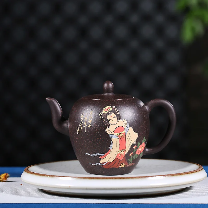 

Yixing are recommended by wang fang beauty shoulder undressed ore authentic black gold just on sale the teapot