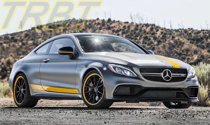 W205 автомобиль купе pp Пластик переднего бампера для губ C63 C63S AMG передний сплиттер