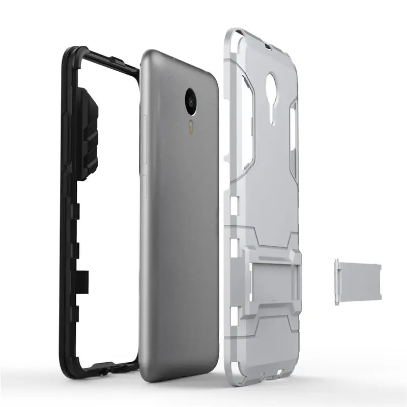 For Meizu Meilan E Pro6 MX5 Pro Note3 Anti-Shock Silicone Hybrid Rugged Armor Hard PC Phone Case Cover Skin Shell | Мобильные