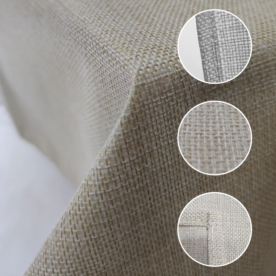 GNORRIS льняная грязная прямоугольная скатерть 3D печать с изображением символа