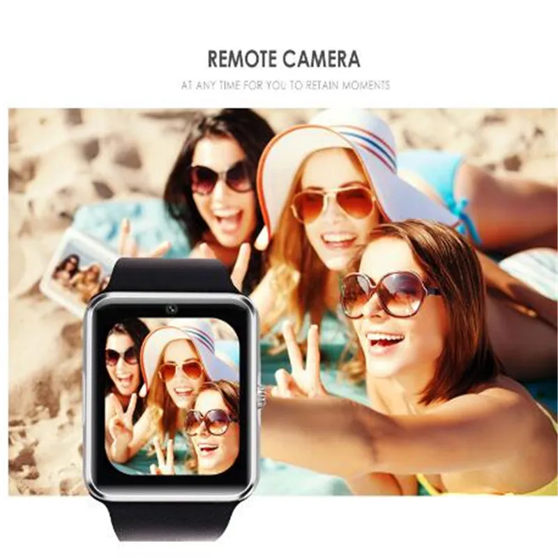 Новинка 2019 умные часы GT08 с Bluetooth поддержка TF sim карты шагомер камера звонок для IOS