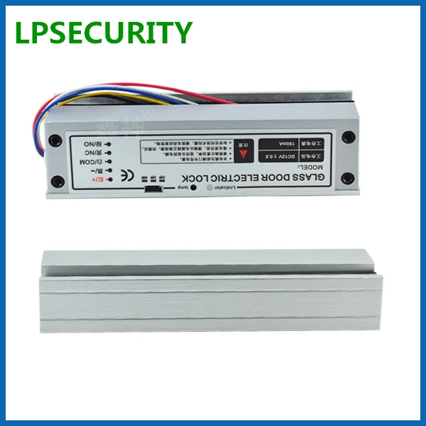 LPSECURITY Eelctric дверной болт для стеклянных дверей с функцией контроля/дверной замок для системы контроля доступа