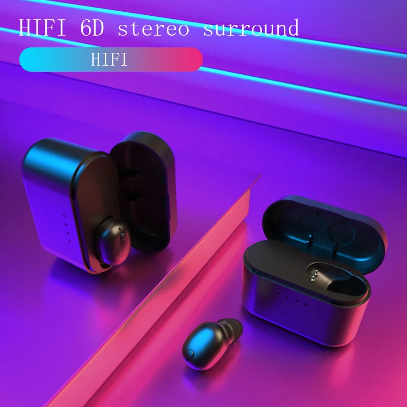Z3 HIFI мини Bluetooth наушники с микрофоном беспроводная гарнитура музыкальные наушники Bluetooth V4.2 шумоподавление с зарядным устройством pk q26