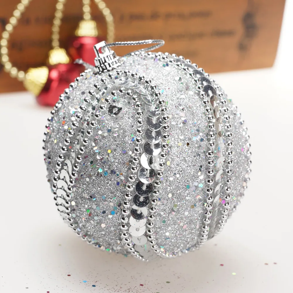 Рождественская елка висячие украшения Декор Merry Christmas блестящие шары со стразами мячи из пенопласта мяч из пенопласта 13JULY19
