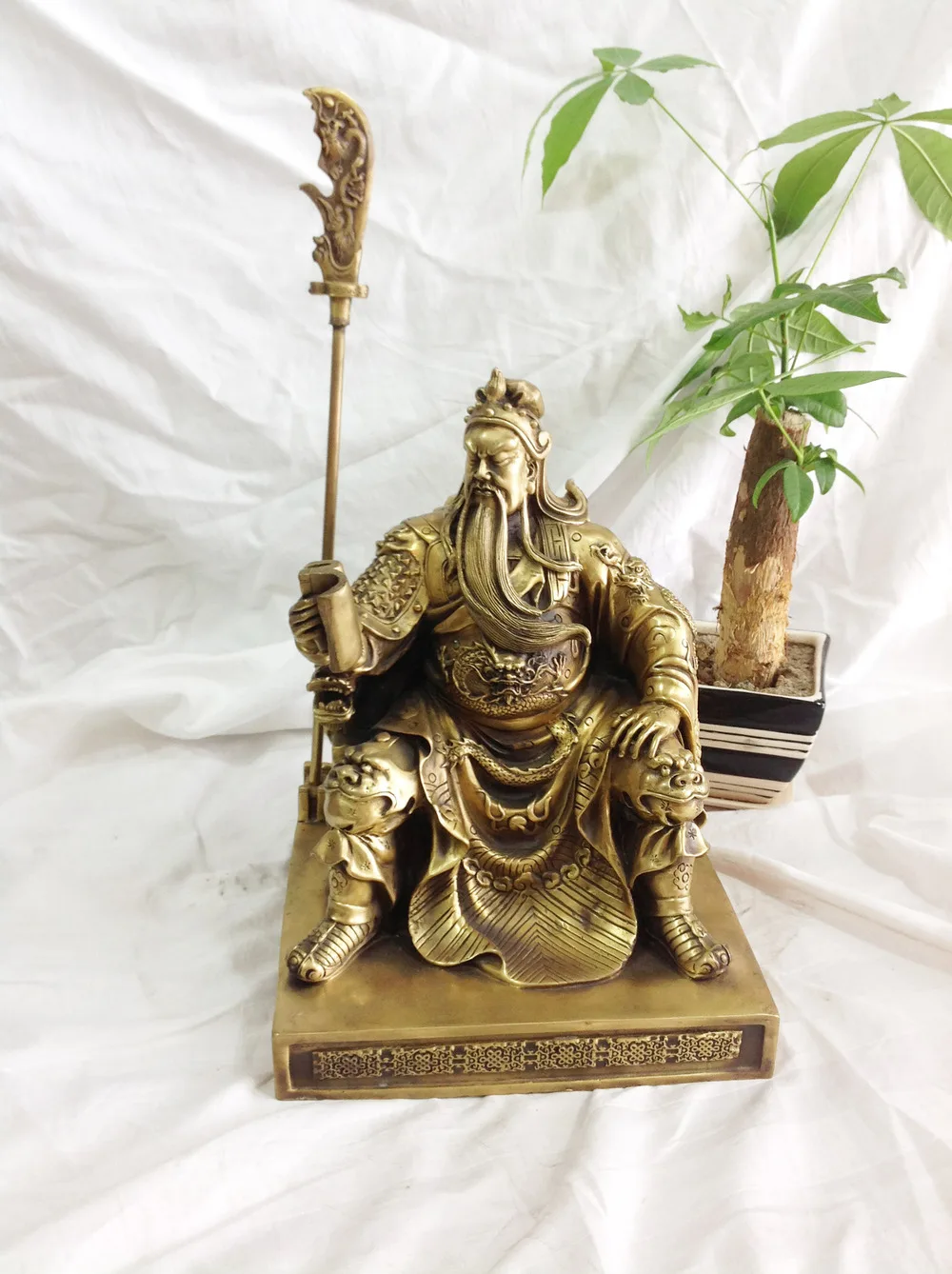 

Высота 27 см, чистая медь, статуэтка маркиза Гуань Юй, Гуань гонг, статуя книги, фигурка Будды, Бог богатства, деловые подарки