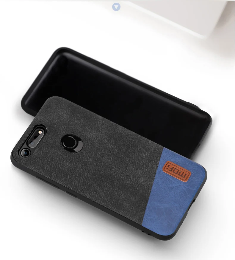 Чехол для honor view 20, чехол MOFI для huawei honor view 20, тканевый чехол на заднюю панель, чехол для honor V20, полный Чехол, матовый чехол для бизнеса, view 20