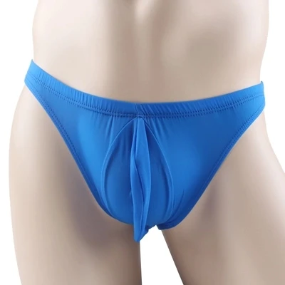 Новинка 2017 ультратонкое Мужское нижнее белье из ледяного шелка трусы с большими