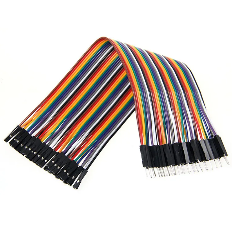 40Pin 20 см Dupont line male to + female и Перемычка провода кабели|Монтажный жгут| |