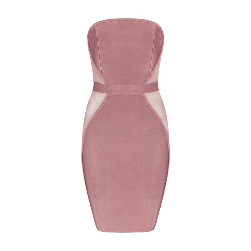 Блеск Красота светло-коричневый без бретелек от плеча 2017 новые модные пикантные