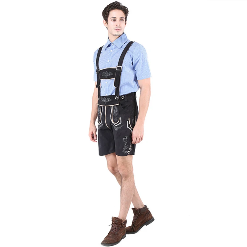 Carnival Party Games Cosplay Uniform German Bavarian Beer Man Sexy Oktoberfest Costume Plus Size Halloween Costumes For Men 3XL |