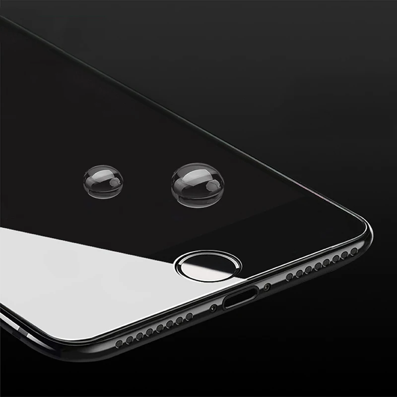 6D закаленное стекло для iPhone 7 Plus XR 8 XS MAX 11 стекло протектор экрана для iPhone 7 Стекло протектор холодный изогнутый край Suntaiho