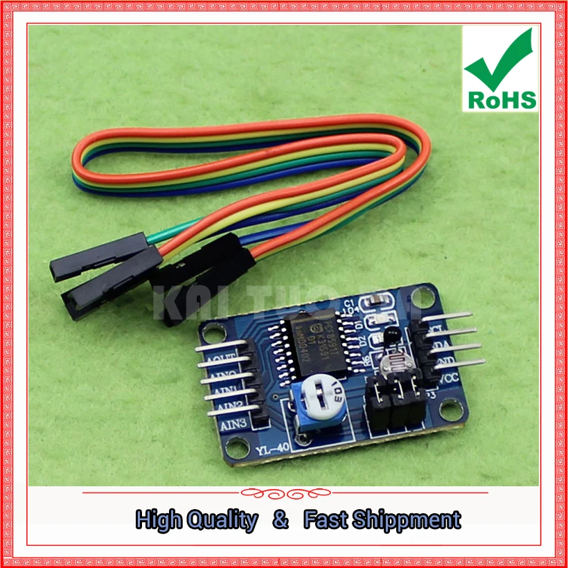 PCF8591 модуль AD/DA преобразователя Modulo/D/A плата передачи к линии DuPont (C3A3) | Электронные