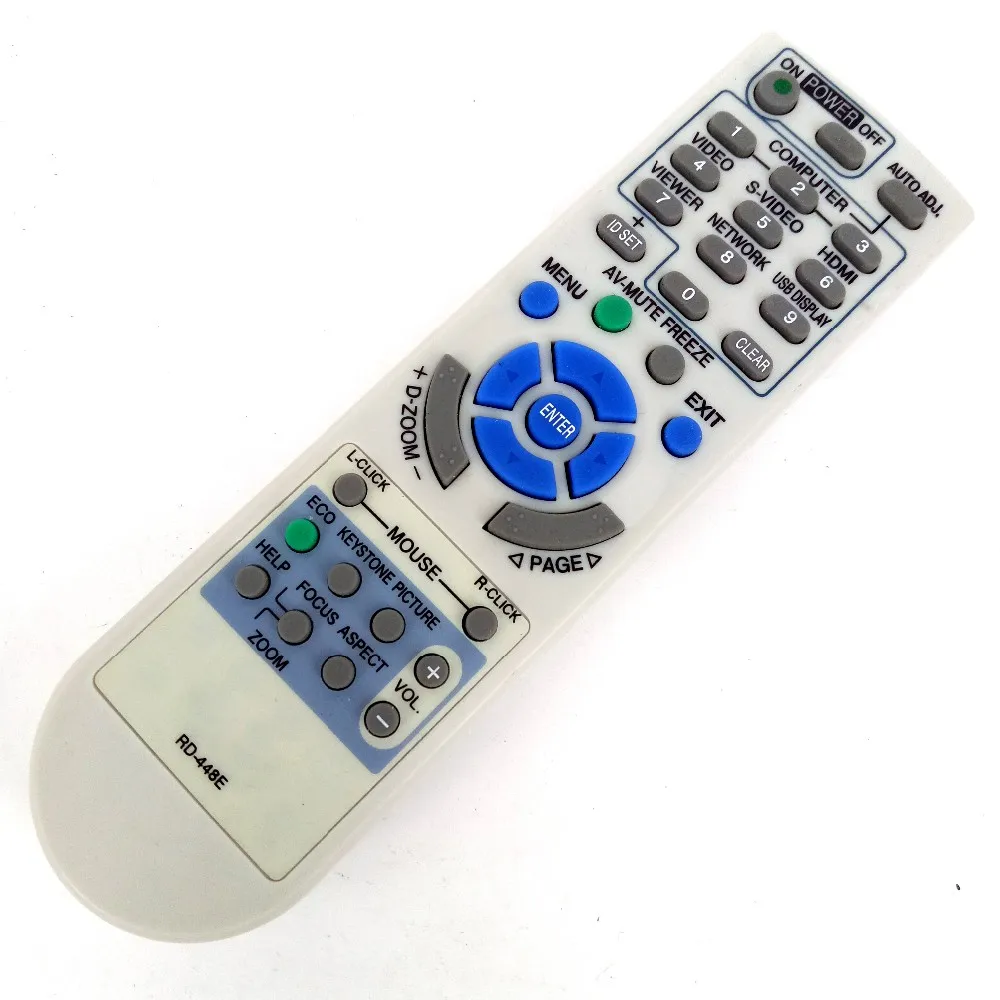 (10 шт./лот) Пульт дистанционного управления для проектора NEC VT375 VT380 VT470 VT480 VT490 VT491