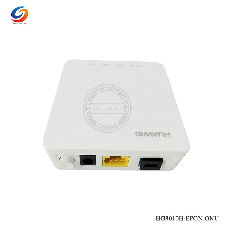 Бесплатная ePacket 10 шт. Лучшая цена HW б/у HG8010H EPON с оптическим сетевым блоком и