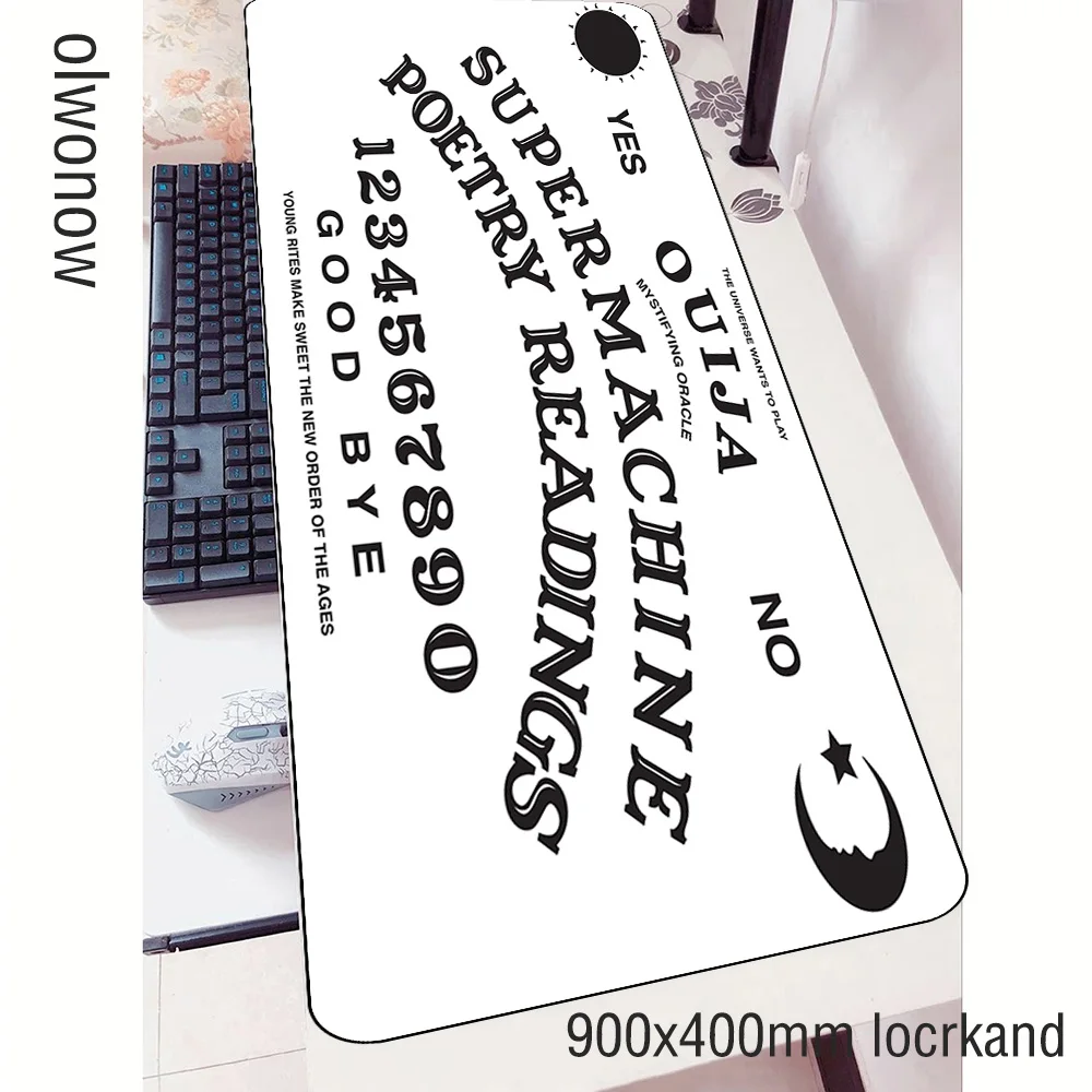 Ouija доска коврик для мыши геймеров офиса 90x40 см Коврик ноутбука игровой гаджета