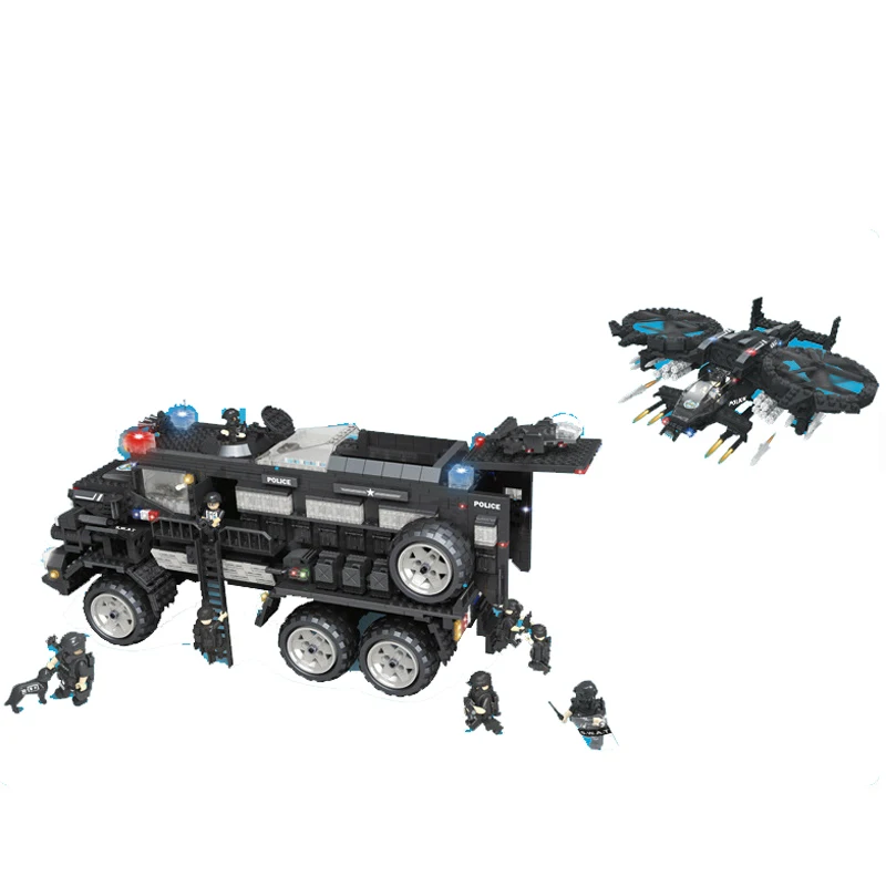 2393 шт детские строительные блоки игрушка Совместимость с legoingly город специальная