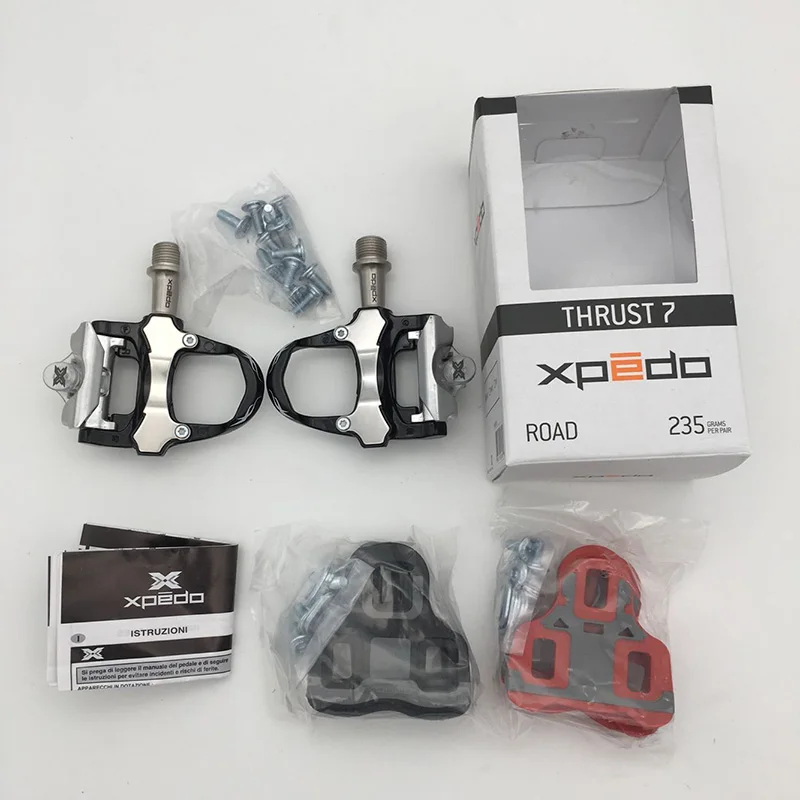 Wellgo xpedo XRF07MC из магниевого сплава дорожный велосипед бесцветные педали с 2 парами