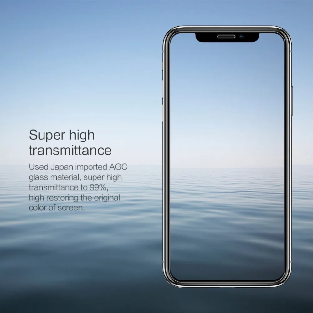 Оригинальное закаленное стекло NILLKIN для защиты экрана iPhone XS Max Amazing 9H 0 33 мм пленка 6