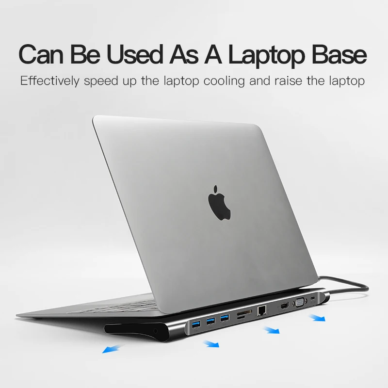 Адаптер Vention USB C для Macbook конвертер типа в HDMI концентратор 3 0 устройство чтения SD/TF
