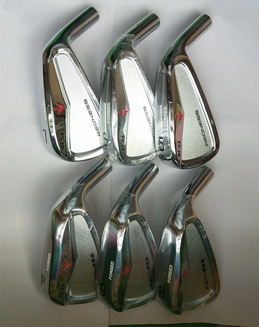 Playwell George spirits RI-53 silver forged golf iron head black driver wood putter | Спорт и развлечения