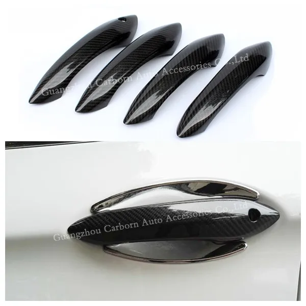 Крышка дверной ручки из углеродного волокна для BMW 5 6 7 Series F10 F01 F02 F12 F13 F06 M5 M6 11-15