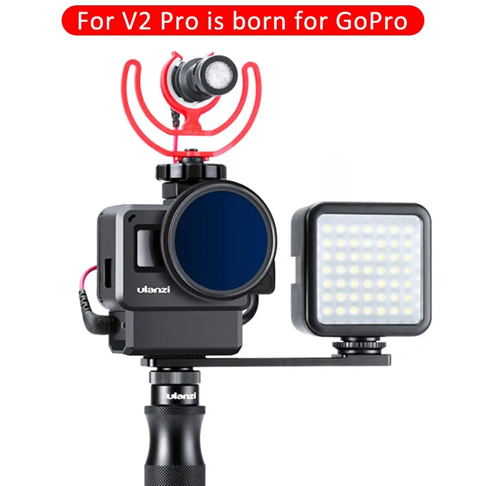 Для спортивной камеры Ulanzi V2 Pro GoPro Cage Shell Expansion аксессуары Vlog камера клетка кролика