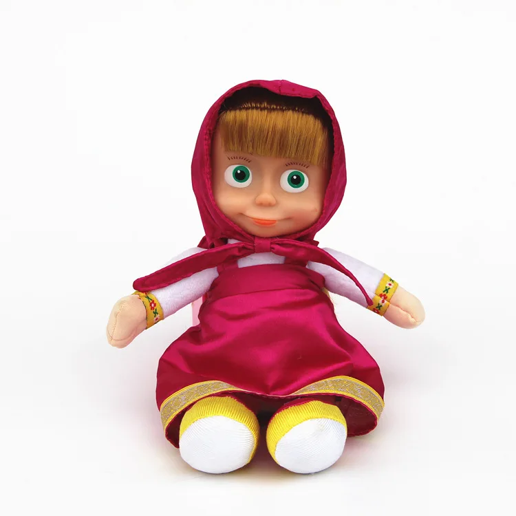 27 см популярные плюшевые куклы masa высококачественные русские хлопковые игрушки