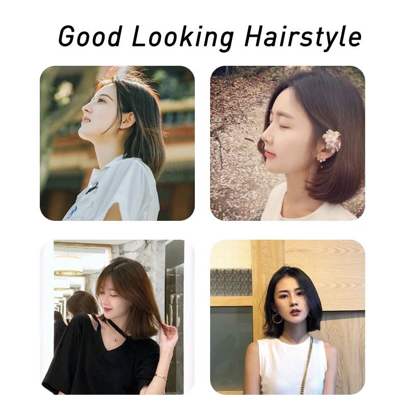 Волосы BUQI hair10 дюймов короткие прямые U-образные человеческие волосы парики для